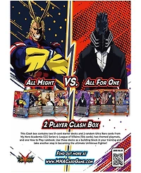 My Hero Academia All Might Vs All for one Clash Deck