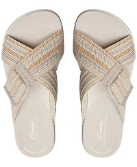 Clarks Women's Cloudsteppers Arla Wave Sandals