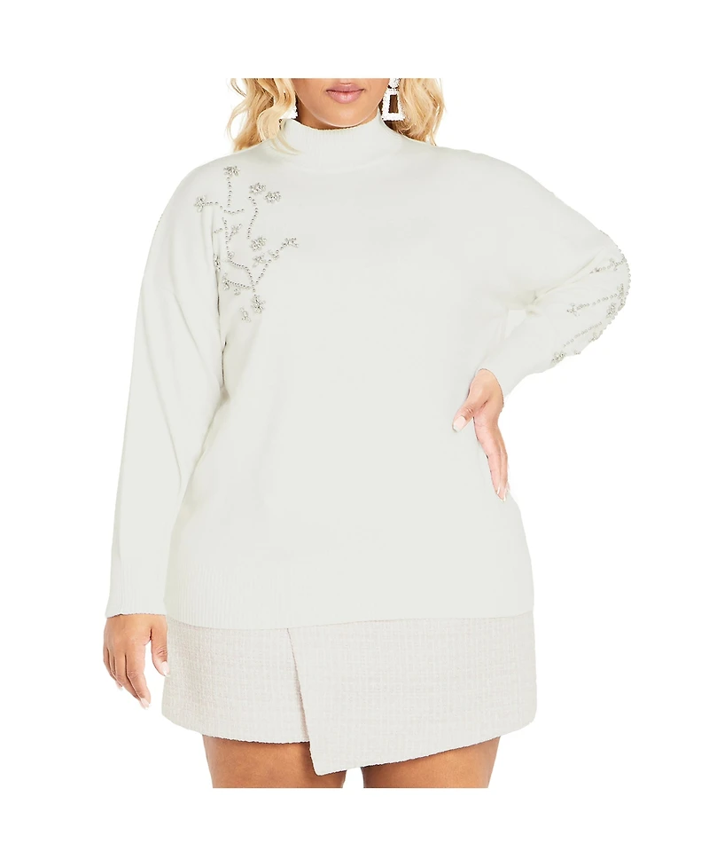 City Chic Plus Maddison Sweater