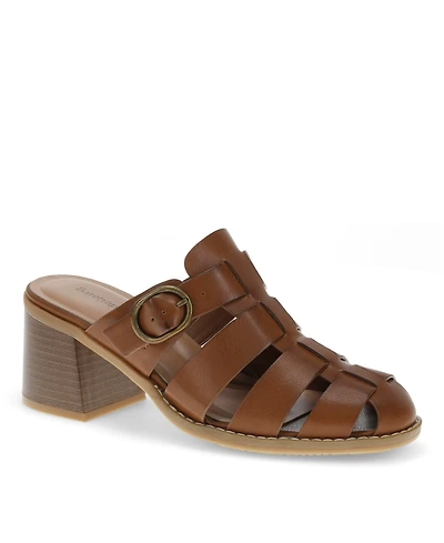 Baretraps Women's Whitnie Fisherman Block Heel Sandals