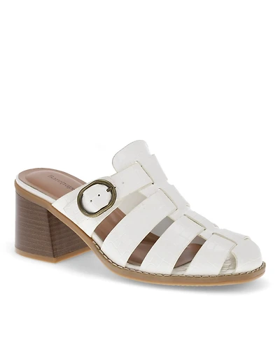 Baretraps Women's Whitnie Fisherman Block Heel Sandals