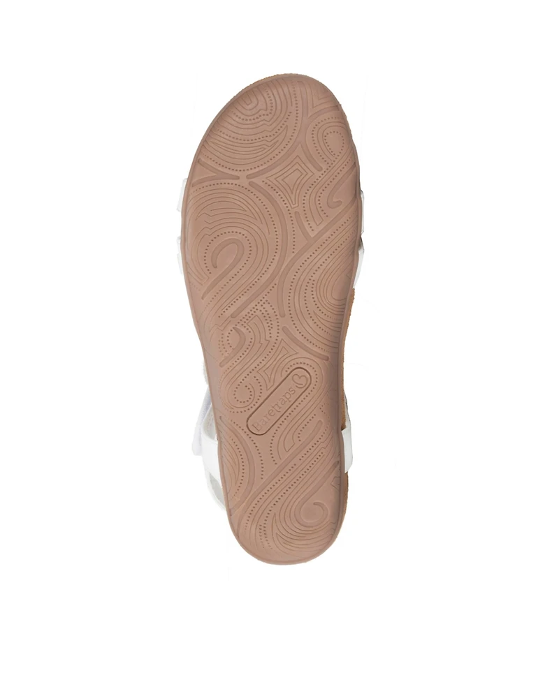 Baretraps Women's Jaxen Asymmetrical Flat Sandals