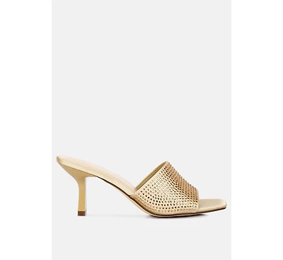 Beatrice Heat Set Mid Heel Sandals