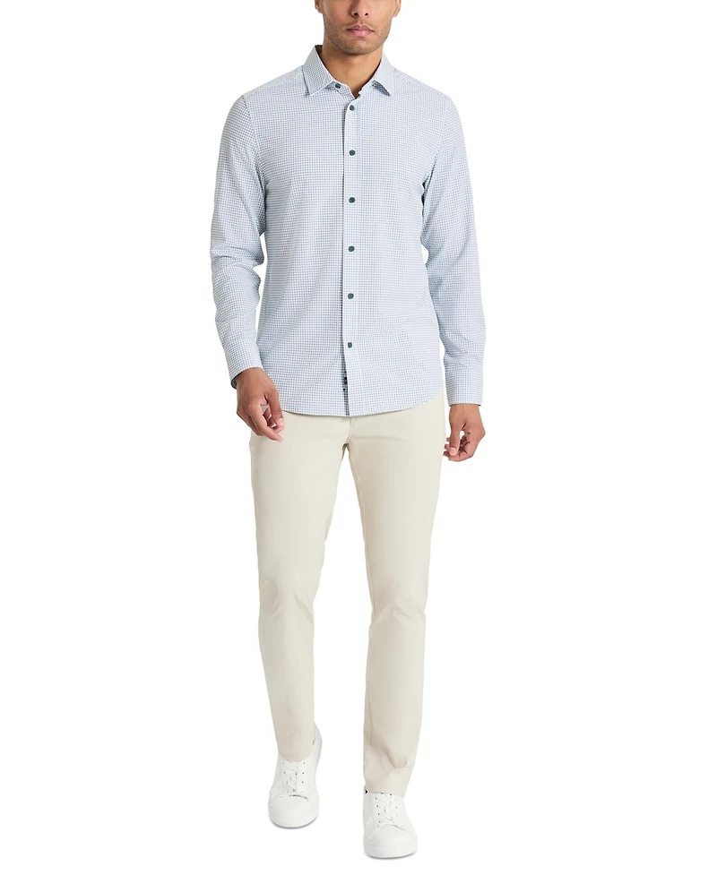 Kenneth Cole Men's Slim Fit Performance Shirt
