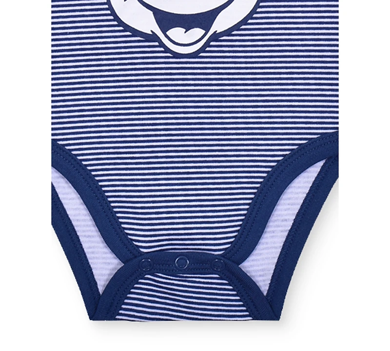 Disney Baby Boys Mickey Mouse Bodysuits, Pack of 3