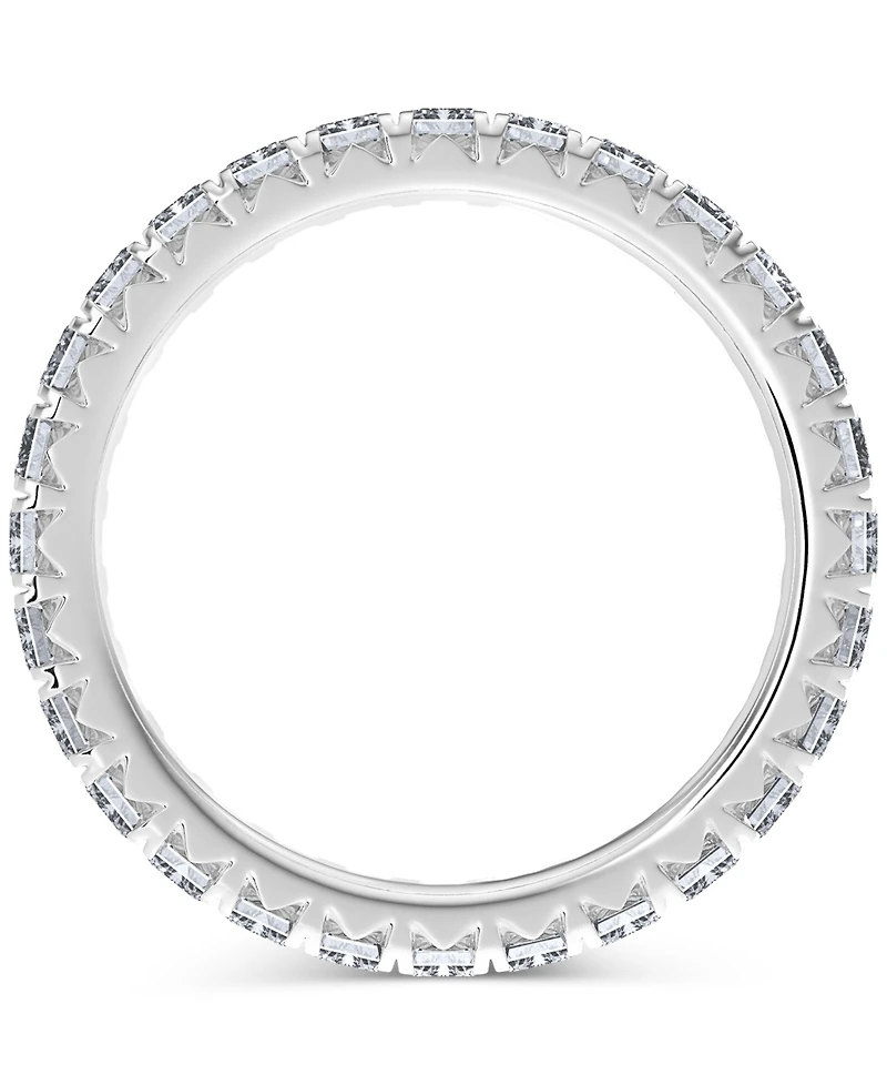 Diamond Emerald-Cut Eternity Band (2 ct. t.w.) 14k Gold (Also Platinum)