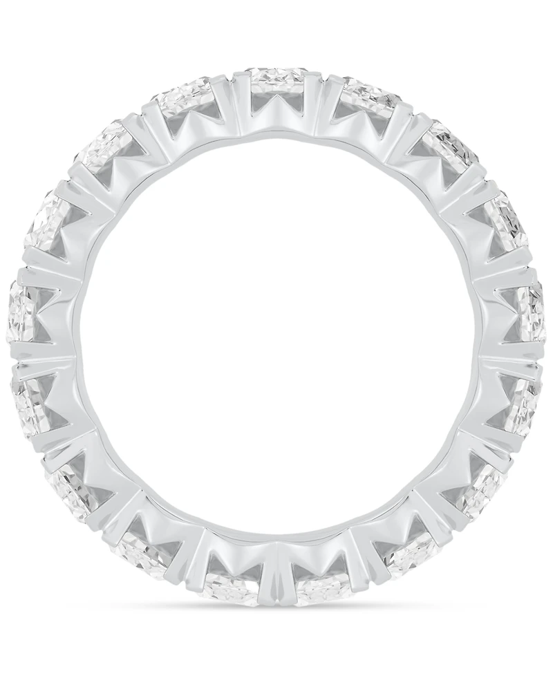 Diamond Oval-Cut Eternity Band (5 ct. t.w.) 14k Gold (Also Platinum)
