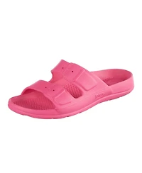 Totes Little and Big Kids Ara Molded Double Buckle Slide Sandals