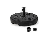 22 Inch Fillable Heavy-Duty Round Patio Umbrella Base Stand