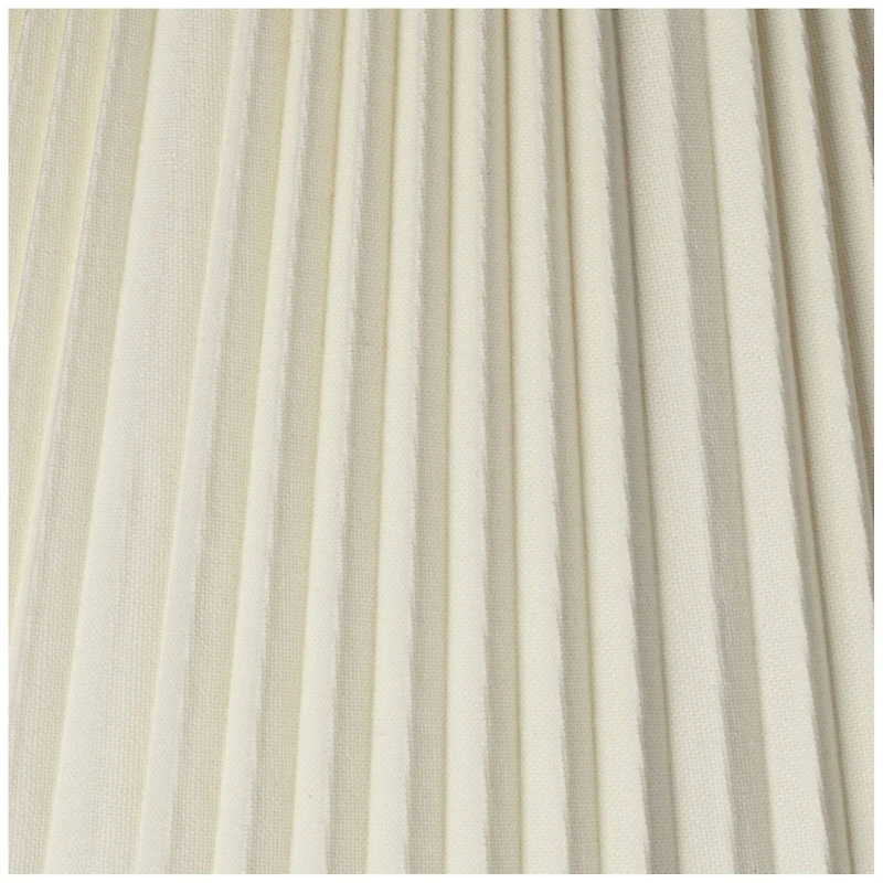 Springcrest Eggshell Pleated Large Empire Lamp Shade 9" Top x 17" Bottom x 11.75" High x 12.25" Slant (Spider) Replacement with Ha