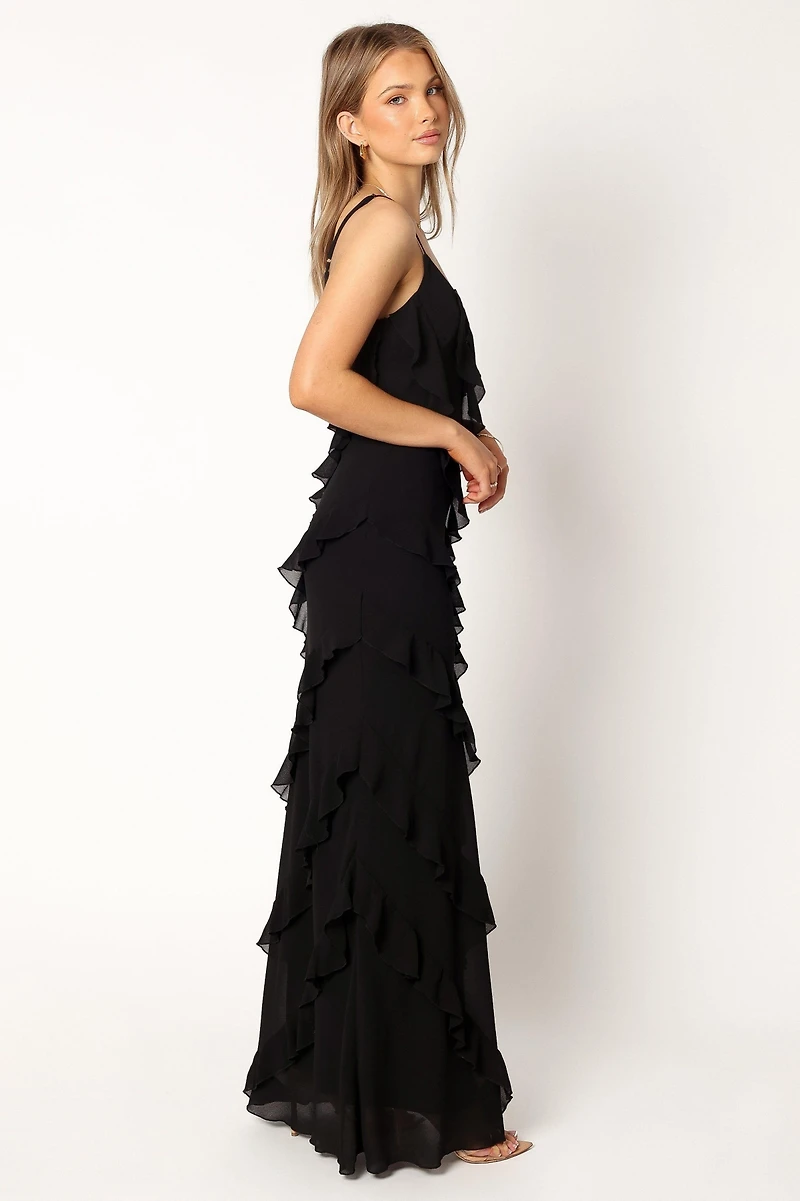 Petal and Pup Women's Ciao Ruffles Maxi Dress