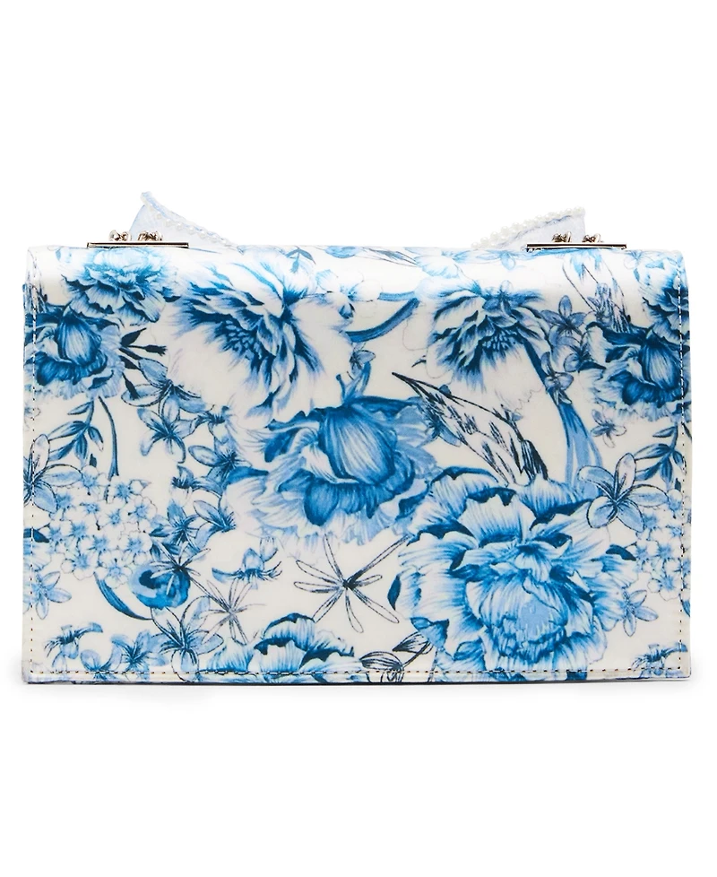 Betsey Johnson Imitation pearl Trimmed Bow Bag