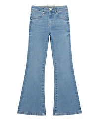 Big Girls Stretch Denim 5 Pocket Flare Leg Jeans