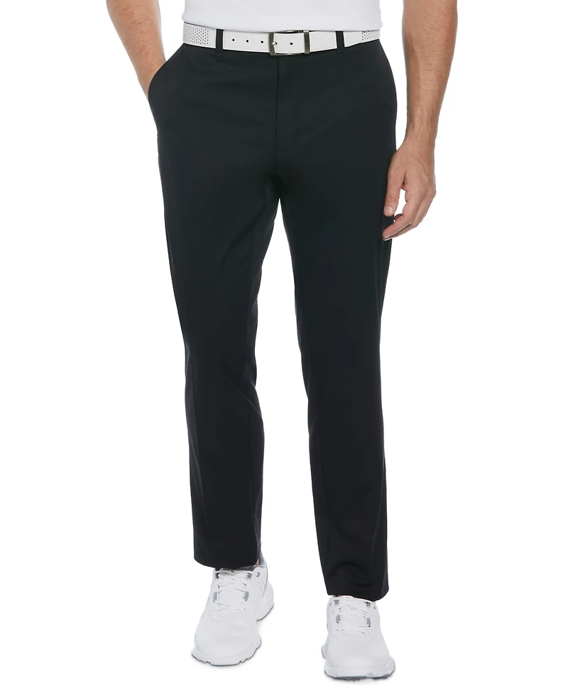 Pga Tour Men's Moisture Wicking Active-Waistband Golf Pants