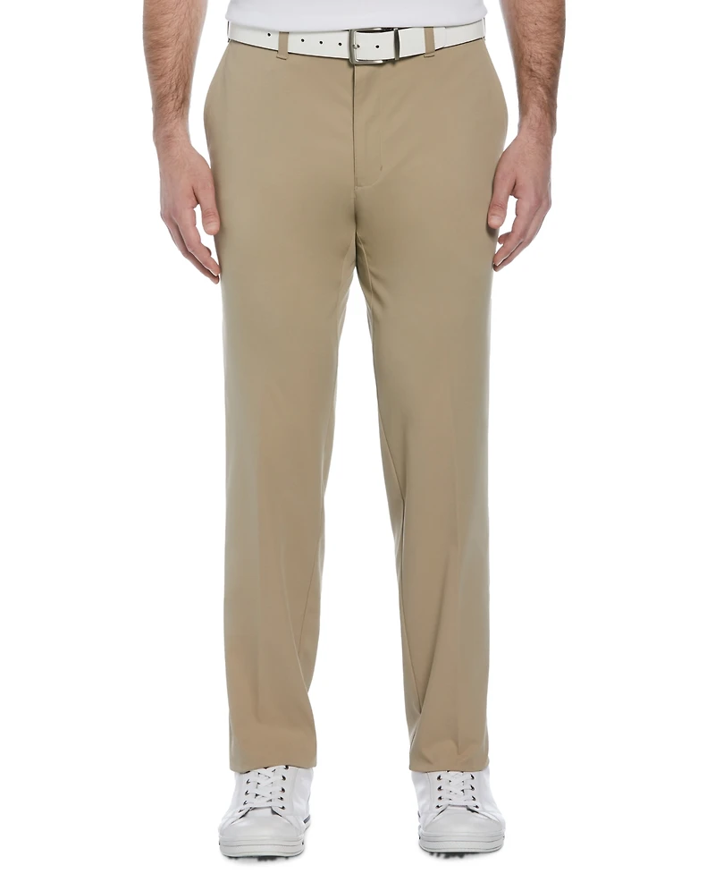 Pga Tour Men's Moisture Wicking Active-Waistband Golf Pants