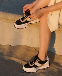 Dv Dolce Vita Women's Bettie Lace Up Jogger Sneakers