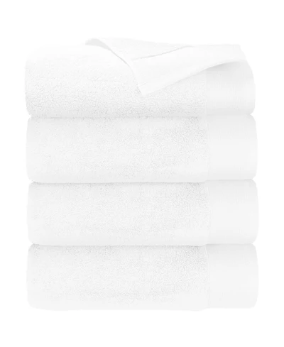4-Pack Bath Towel Set, Softest 100% Cotton by California Design Den