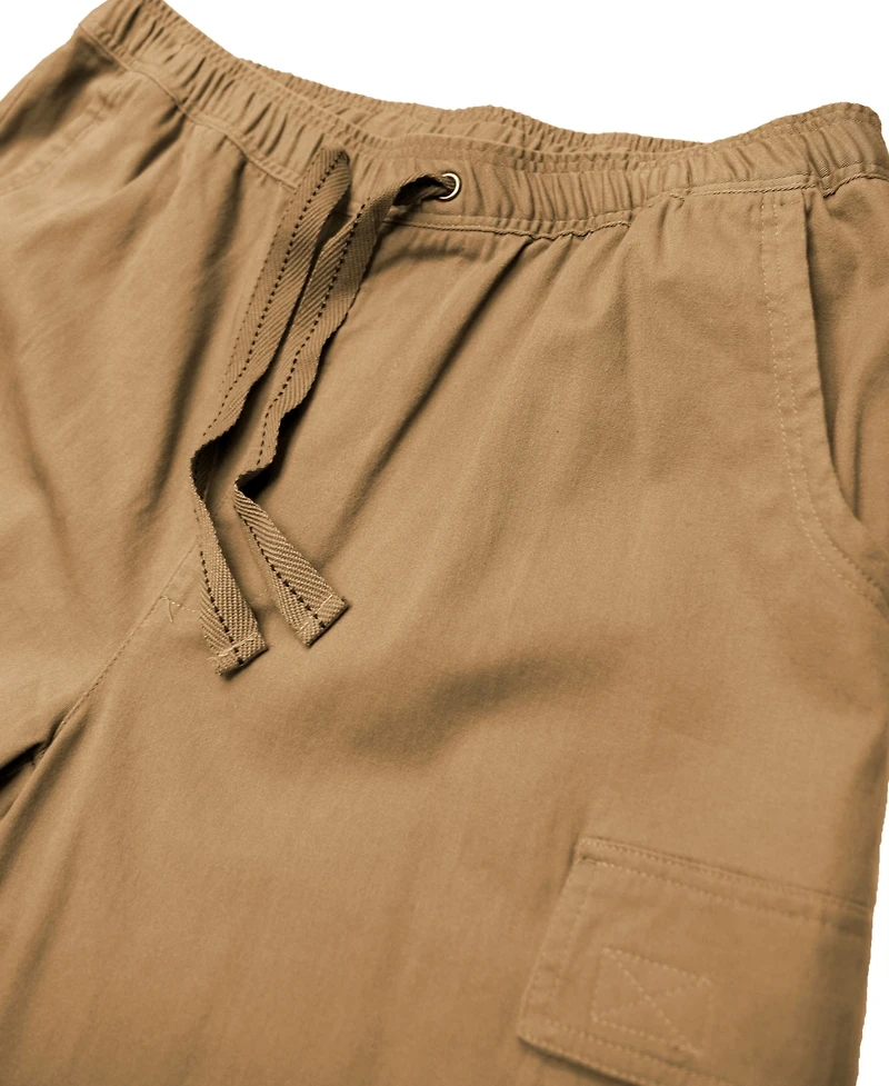 Galaxy By Harvic Men's Slim Fit Stretch Cargo Jogger Pants