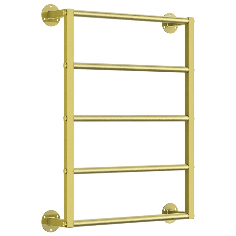 Sugift 18" Towel Rack Wall-Mounted Towel Holder for Bathroom