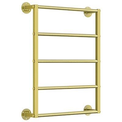 Sugift 18" Towel Rack Wall-Mounted Towel Holder for Bathroom