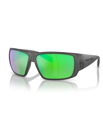 Native Men's Sightcaster Polarized Sunglasses, Mirror Polar XD9021