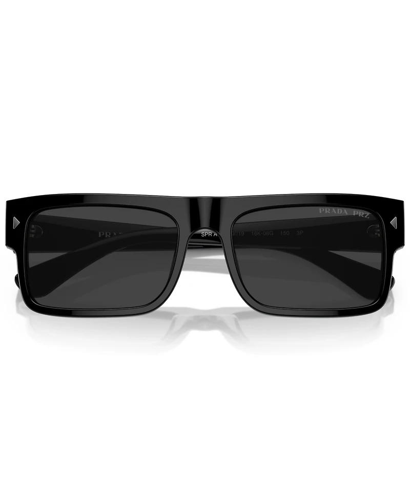 Prada Signature Rectangular Men's Sunglasses