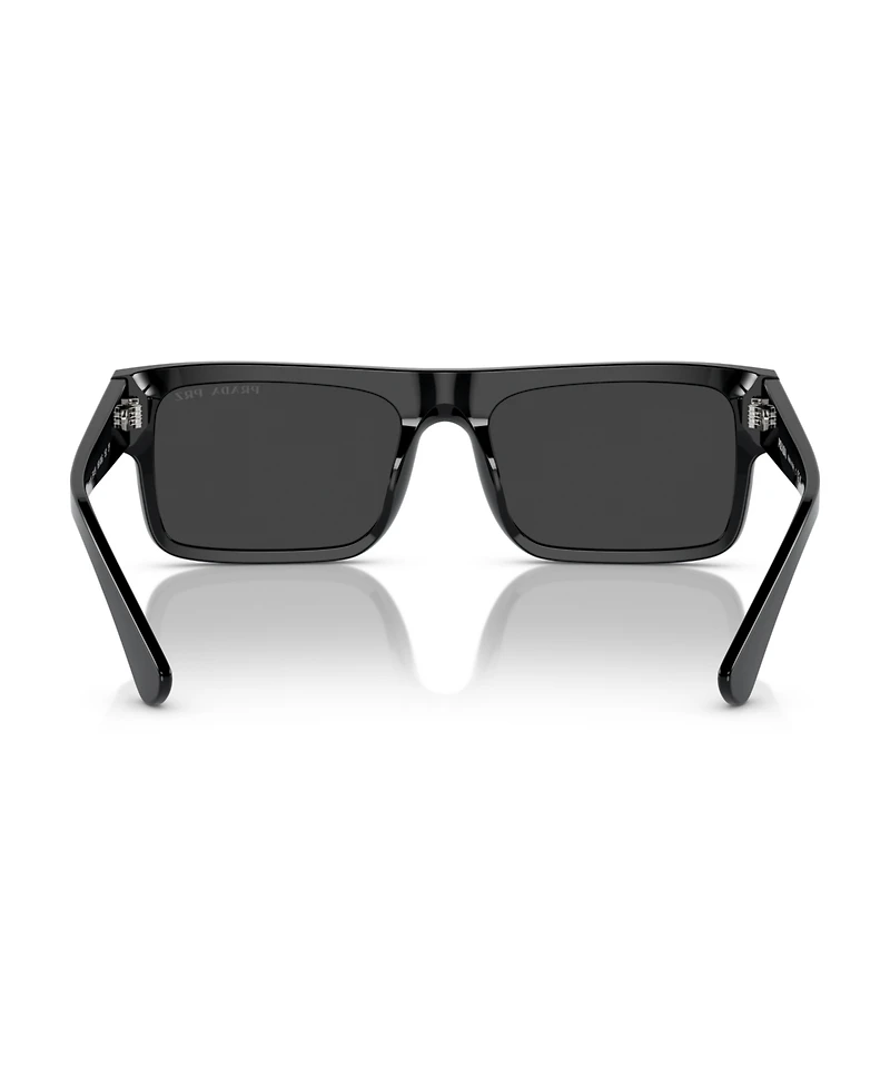 Prada Signature Rectangular Men's Sunglasses