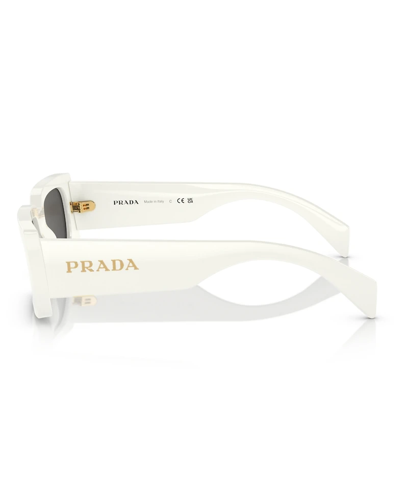 Prada Low Bridge Rectangular Women's Sunglasses, Pr A07SF
