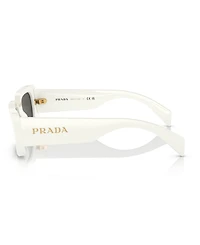 Prada Low Bridge Rectangular Women's Sunglasses, Pr A07SF