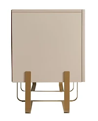 Furniture of America 60" Mdf Milo Modern Composite Three Cabinet Tv Stand