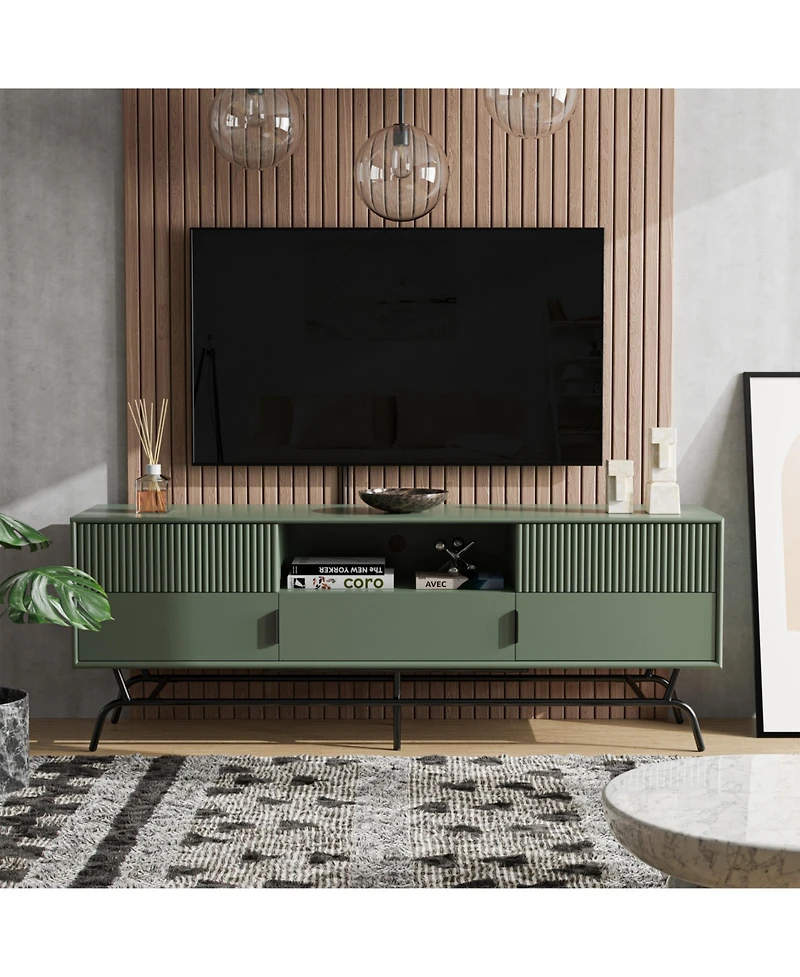 Furniture of America 60" Mdf Wade Modern Composite Tv Stand