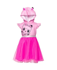 Gabby's Dollhouse Toddler Girls Dreamworks Gabbys Pandy Paws Mesh Cosplay Tulle Dress