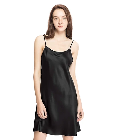 Lilysilk Women's 22 Momme Feminine Silk Chemise Nightgown