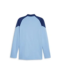 Men's Puma Light Blue Chivas 2023/24 Quarter-Zip Fleece Top