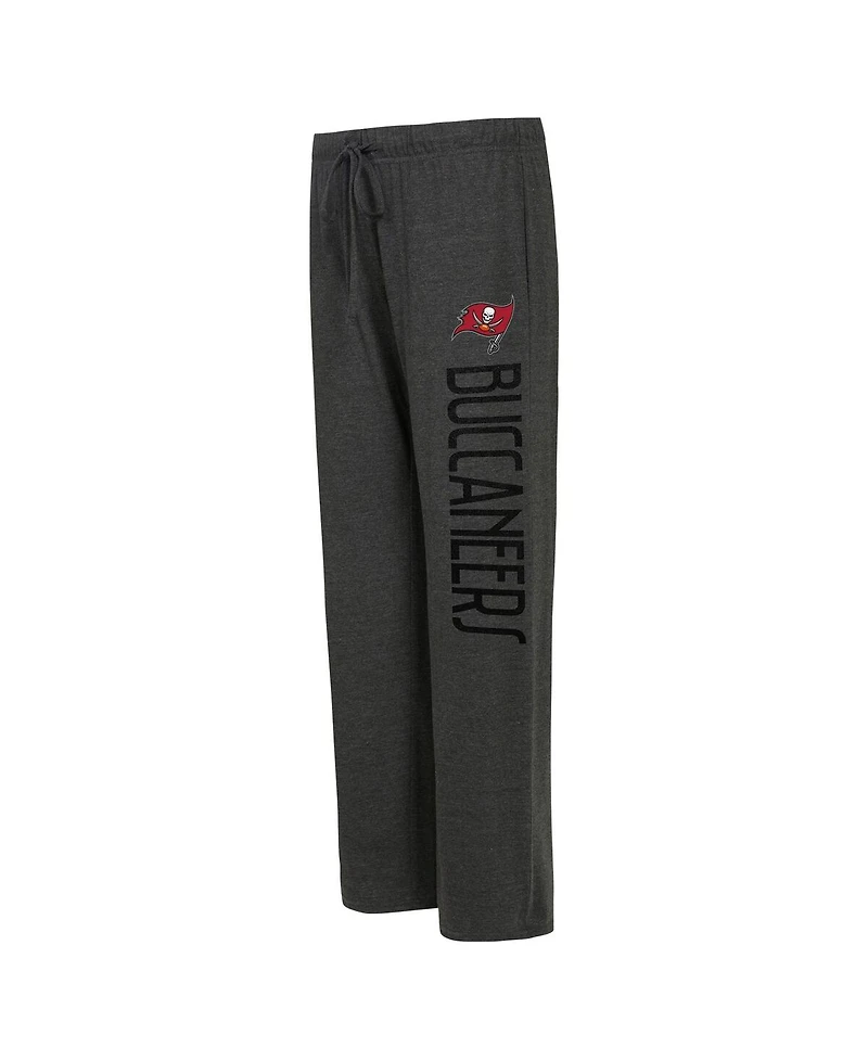 Women's Concepts Sport Black, Red Distressed Tampa Bay Buccaneers Muscle Tank Top and Pants Lounge Set