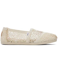 Toms Women's Alpargata Classic Espadrille Almond Toe Flats