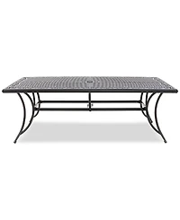 Wythburn Mix and Match 84"x 42" Cast Aluminum Outdoor Dining Table, Created for Macy's