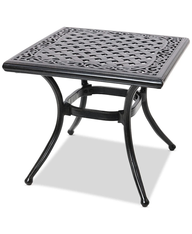 Wythburn Mix and Match 20" Square Cast Aluminum Outdoor End Table, Created for Macy's