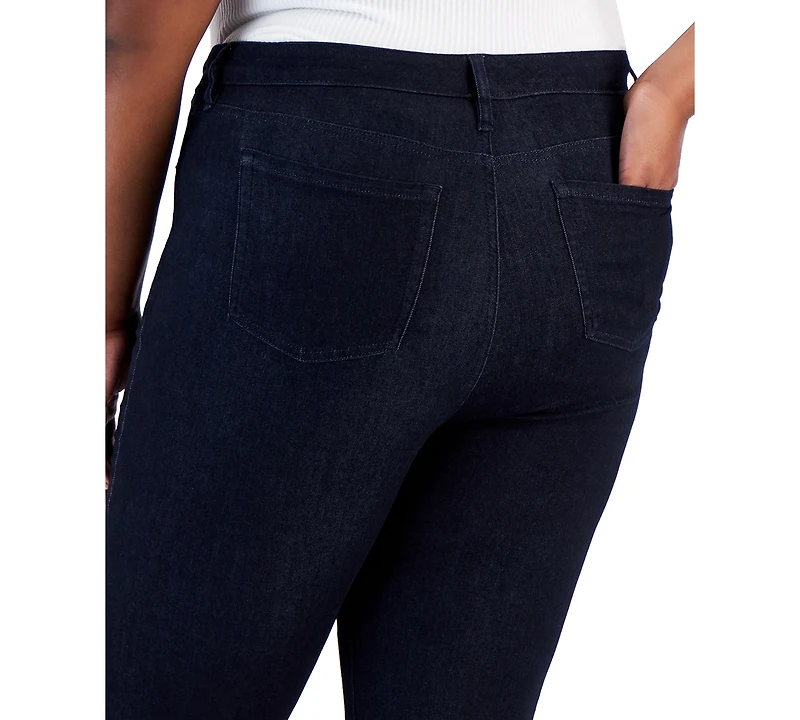 Style & Co Plus High-Rise Straight-Leg Jeans