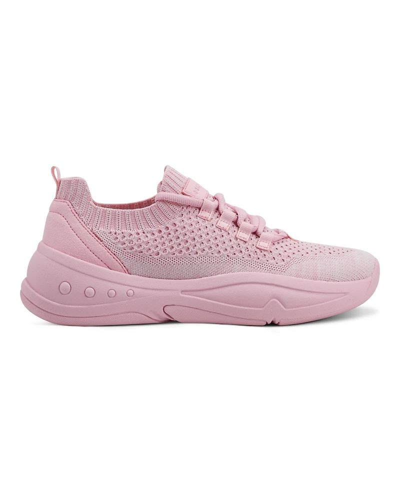 Easy Spirit Women's Power Knit Lightweight Slip-On Sneakers
