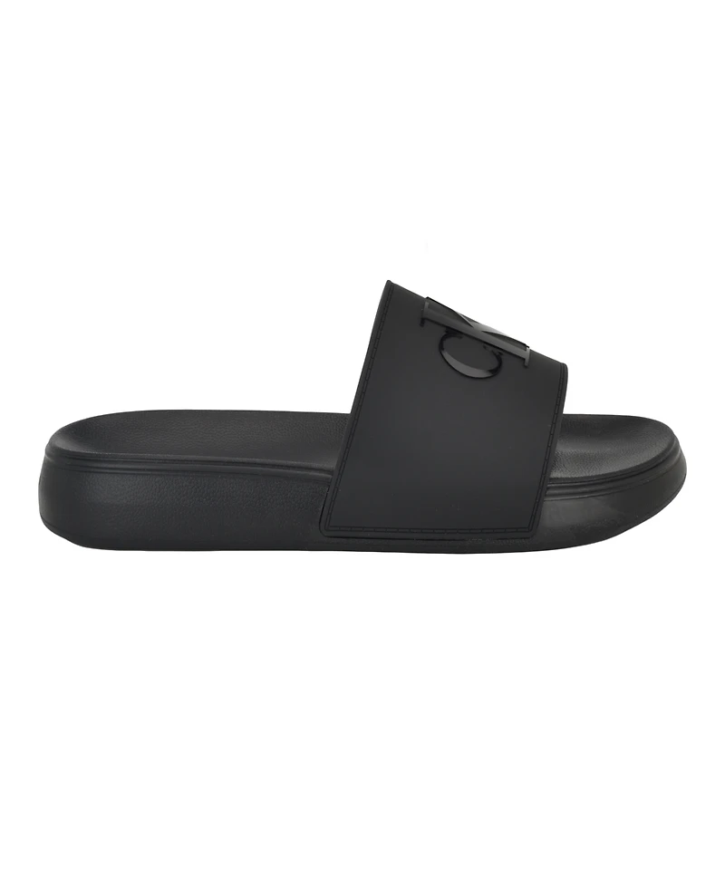 Calvin Klein Men's Wiston Pool Slip-On Flat Slides