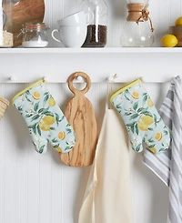 Martha Stewart Printed Oven Mitt 7" x 13" 2 Pk