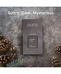Pura - Winter Noir Smart Home Air Diffuser Fragrance - Smart Home Scent Refill - Up to 120-Hours of Premium Fragrance per Refill