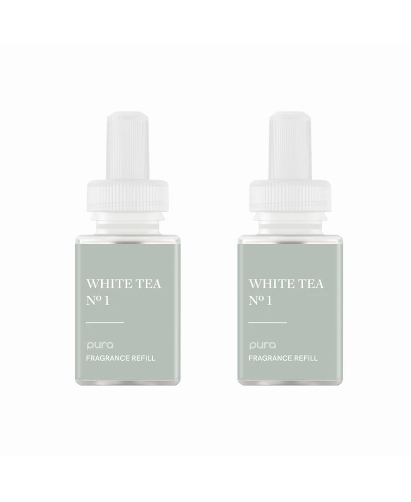 Pura - White Tea No. 1 Smart Home Air Diffuser Fragrance - Smart Home Scent Refill - Up to 120-Hours of Premium Fragrance per Refill