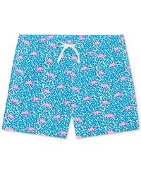 Chubbies Men's The Domingos Are For Flamingos Quick-Dry 5-1/2" Swim Trunks