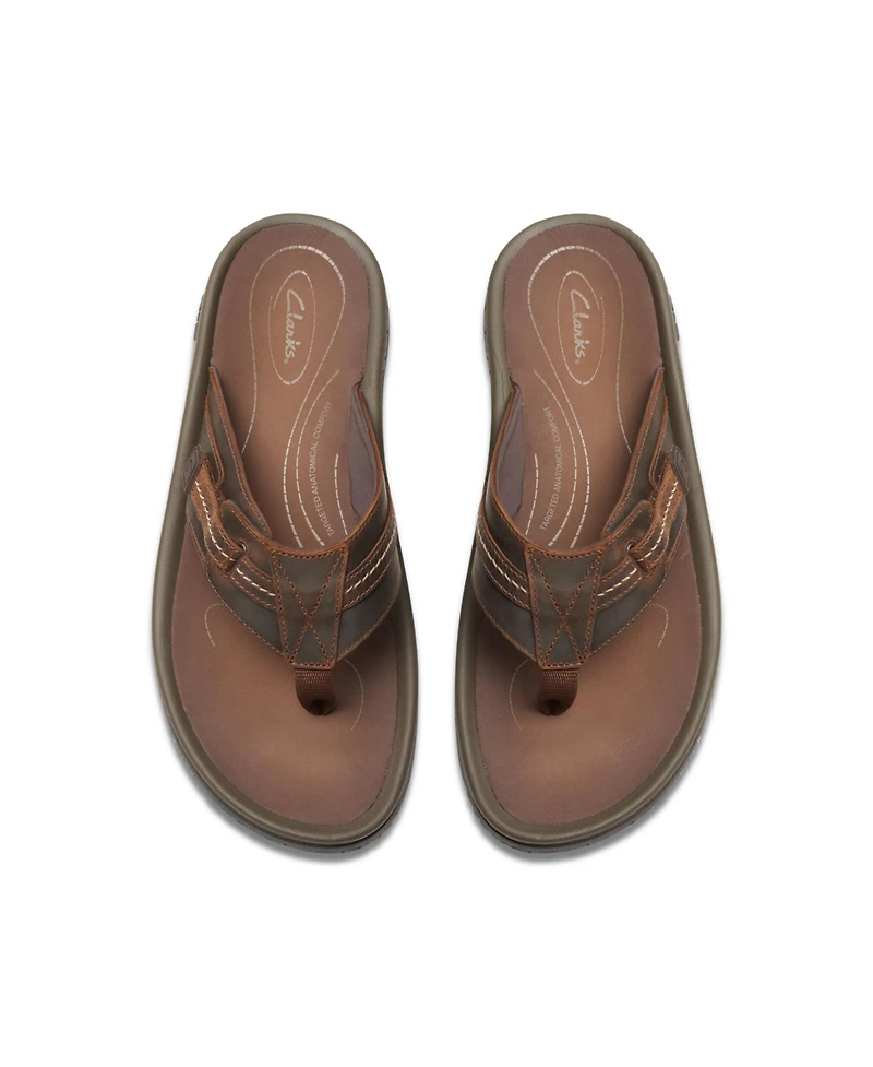 Clarks Men's Collection Wesley Sun Slip On Sandals