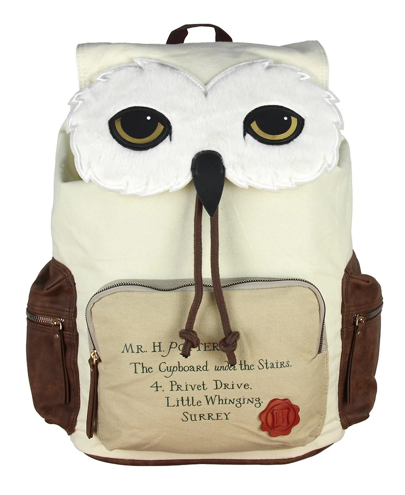 Harry Potter Backpack Hedwig Owl Hogwarts Letter Laptop Rucksack