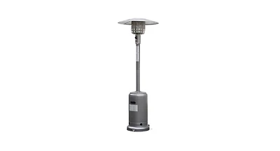 Stainless Steel Propane Patio Heater with Safety Tip-Over Protection – Reliable Outdoor