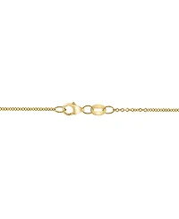 Effy Lab Grown Sapphire (10 ct. t.w.) & Lab Grown Diamond (1/2 ct. t.w.) 18" Pendant Necklace in 14k Gold