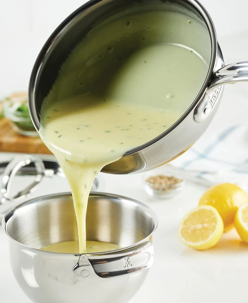 Hestan NanoBond Molecular Titanium 2-Quart Saucier with Lid